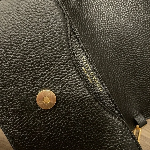 Tory Burch  black gold hardware cross body bag - Picture 4 of 7